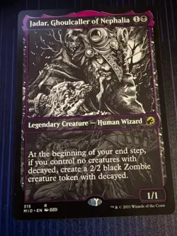MTG Jadar, Ghoulcaller of Nephalia Showcase Innistrad: Midnight Hunt Regular NM - Image 1