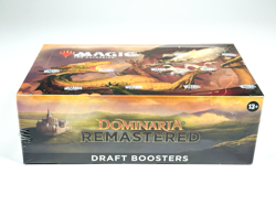 Magic: The Gathering Dominaria Remastered 36 Pack Draft Booster Box NEW, SEALED! 195166200569 - Image 1