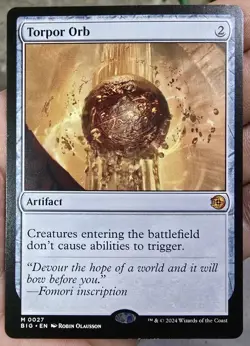 MTG - Torpor Orb - BIG 0027 - NM - Image 1