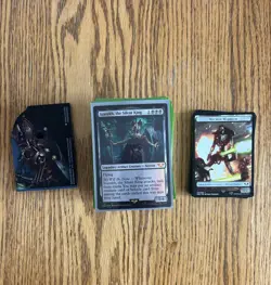 Necron Dynasties MTG Warhammer 40K Commander Deck Opened SLEEVED COMPLETE - Image 2