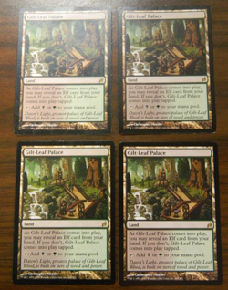 MTG Lorwyn Rare Gilt-Leaf Palace x4 Very Light Play - Excellent Condition - Image 1