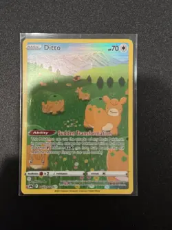 Pokemon TCG: Ditto GG22/GG70 Crown Zenith Galarian Gallery - Image 1