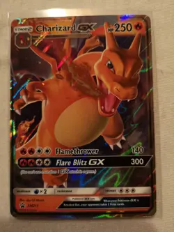 POKEMON - CHARIZARD GX SM211 - HIDDEN FATES - ENG - GLURAK Oster Geschenk - Image 1