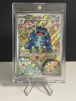Pokemon Seismitoad 105/086 Black Bolt Illustration Rare Shinji Kanda NM 2025 - Image 1