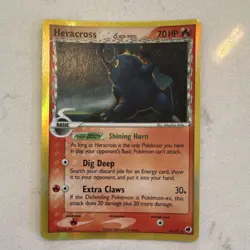 Pokemon Heracross EX Sandstorm 3/101 Holo Rare - Image 1