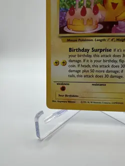 ______’s Pikachu (Birthday Pikachu) #24 Pokemon Celebrations Classic Collection - Image 5
