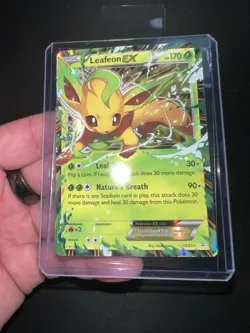 Pokemon TCG Leafeon EX 10/83 XY Generations Full Art Holo Ultra Rare NM - Image 1