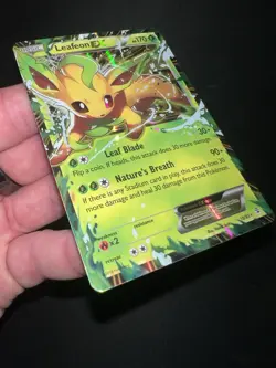 Pokemon TCG Leafeon EX 10/83 XY Generations Full Art Holo Ultra Rare NM - Image 3
