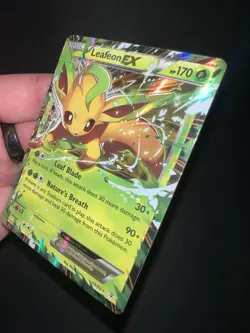 Pokemon TCG Leafeon EX 10/83 XY Generations Full Art Holo Ultra Rare NM - Image 5