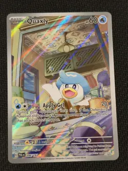 Pokemon Quaxly 206/193 Illustration Rare Paldea Evolved Scarlet & Violet NM/M - Image 1