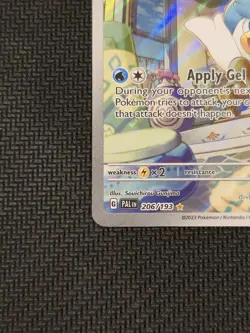 Pokemon Quaxly 206/193 Illustration Rare Paldea Evolved Scarlet & Violet NM/M - Image 5