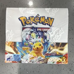 Pokemon Scarlet & Violet Surging Sparks Booster Box English 2024 Pikachu Latias - Image 1