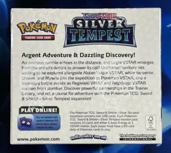 Pokemon 2021 Sword & Shield Silver Tempest Booster Box TCG Sealed Nm Mint - Image 3