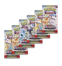 Lot Of 4 - Pokemon TCG: Scarlet & Violet Prismatic Evolutions Booster Bundle - Image 2