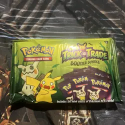 Nintendo Pokemon TCG Trick or Trade BOOster Bundle - 50 Packs 820650855306 - Image 1