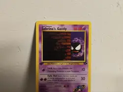 Sabrina's Gastly 2000 Pokemon Gym Challenge 1st Edition #96/132 MP - Image 2