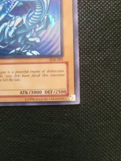Blue-Eyes White Dragon SDK-001 Starter Deck: Kaiba LP Excellent Condition - Image 5