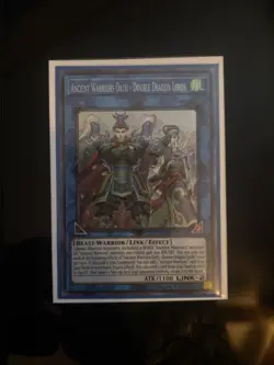 Yu-Gi-Oh! Ancient Warriors Oath - Double Dragon Lords 1st ROTD-EN048 Super NM/LP - Image 1