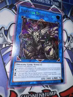 Yu-Gi-Oh! TCG Saryuja Skull Dread - EXFO-EN048 - 1st Edition NM Secret Rare - Image 2