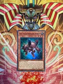 Beta the Electromagnetic Warrior SDMY-EN002 Super Rare - Image 1