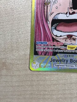 One Piece Jewelry Bonney OP13-100 Japanese Leader Alt Art NM - Image 5