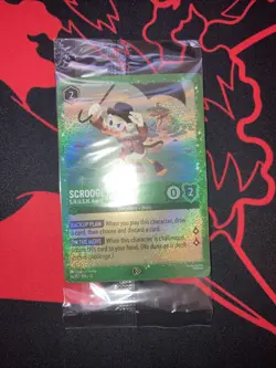 Glimmer Foil Scrooge McDuck S.H.U.S.H. Agent 36/P3 Disney Lorcana Promo Sealed - Image 2