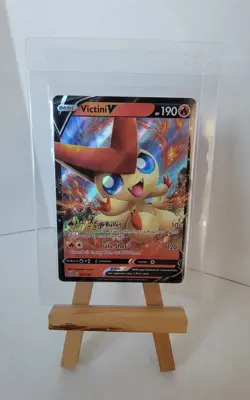 Victini V 021/163 - Battle Styles - Ultra Rare Holo Pokemon TCG Card NM - Image 1