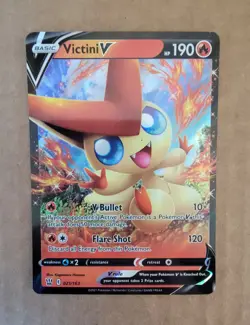 Victini V 021/163 - Battle Styles - Ultra Rare Holo Pokemon TCG Card NM - Image 2