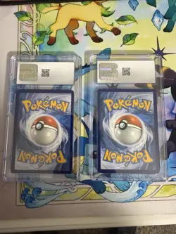 Pokemon Astral Radiance Darkrai V & Darkrai VSTAR CGC graded 2 card lot - Image 2