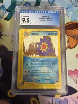 Pokemon Starmie Skyridge 44/144 2003 Regular CGC 9.5 Graded Card - Image 1