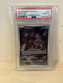 Mewtwo SVP 052 151 Ultra Premium Collection Promo Pokemon Card PSA 10 Gem Mint - Image 1