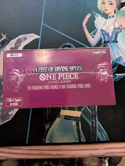 One Piece Card Game OP-11 A Fist of Divine Speed English Sealed Booster Box - Image 3