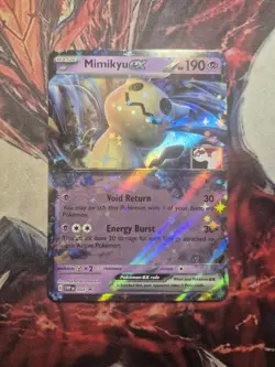 Mimikyu ex (Stamped) - 004 Pokemon Promo (Prize Pack Series Cards) - NM/LP - Image 1