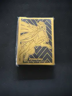 Pokemon Simplified Chinese 2024 Zacian Theme Card Sleeve Set (64 Pieces) Gold - Image 1