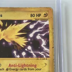 Pokemon Zapdos Card 44/147 Aquapolis, Non-Holo - Image 5
