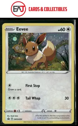 Eevee SWSH: Sword & Shield Promo Cards Promo #SWSH095 - Image 1