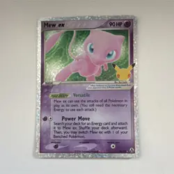 Pokemon Mew ex Ultra Rare Holo Card 88/92 EX Legend Maker Psychic 90HP - Image 1