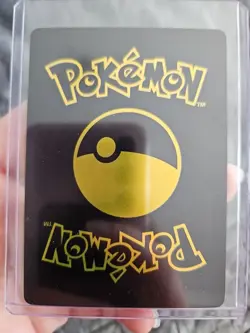 Evee Evolution V Black Foil Fan Art Vinyl Collector Pokemon Card Dark Pulse - Image 2