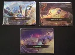 Riftbound Worlds 2025 - OVERSIZED Battlefield Bundle (3x cards - 1 of each) - NM - Image 1
