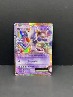 Mewtwo EX 52/108 Holo XY Evolutions Pokemon Card 180 HP Ultra Rare - Image 1