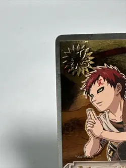 2002 SHONEN JUMP'S NARUTO #112 GAARA OF THE DESERT TCG LP Card Rare Gold Foil - Image 3