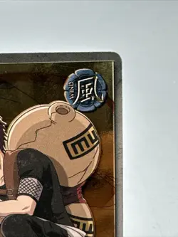 2002 SHONEN JUMP'S NARUTO #112 GAARA OF THE DESERT TCG LP Card Rare Gold Foil - Image 4