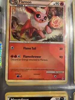 Sheet Of 9 Pokemon Cards In Ultra-Pro Collector Sheet, 2007-2011 - Image 3