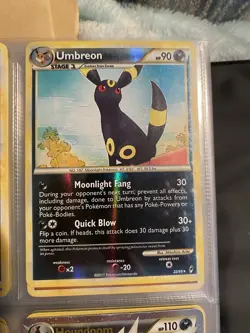 Sheet Of 9 Pokemon Cards In Ultra-Pro Collector Sheet, 2007-2011 - Image 5