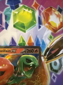 Pokemon TCG Scovillain ex 037/191 2024 Surging Sparks Double Rare Card - NM - Image 2