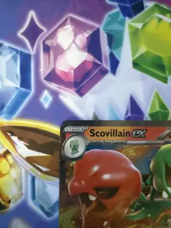 Pokemon TCG Scovillain ex 037/191 2024 Surging Sparks Double Rare Card - NM - Image 5