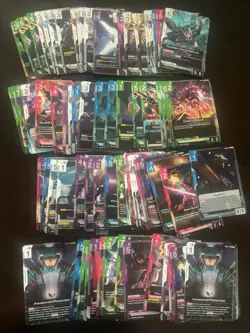 80+ Gundam TCG Cards Lot - [GD01] [GD02] [GD03]- ALL RARES free shipping - Image 1