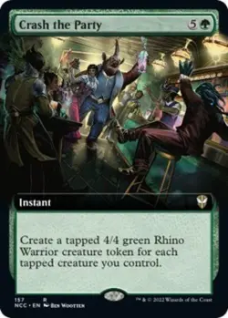 Crash the Party (Extended Art) - Light Play MTG - Image 1