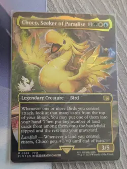 Choco, Seeker of Paradise (Borderless) (Chocobo Track Foil) Final Fantasy Foil - Image 1