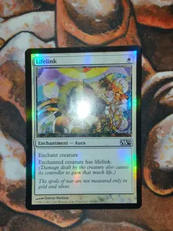 NM FOIL Lifelink 2012 M12 MTG Magic the Gathering - Image 1